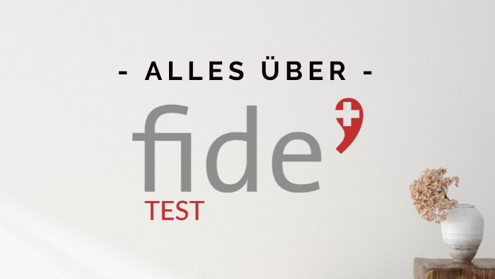 fide-Test A1, A2, B1 in Bern - fide exam every week - ILS Bern