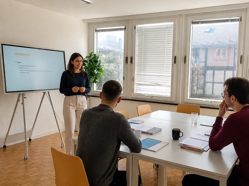 probeunterricht-sprachschule-in-der-schweiz cours d'essai - école de langues en Suisse